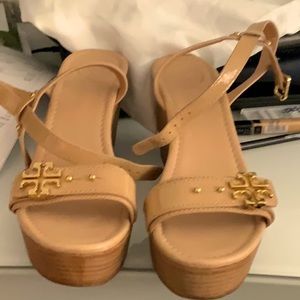 Women’s Tory Burch Nude Wedge